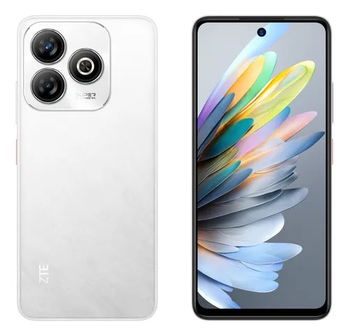 Celular ZTE Blade V60 Smart White 4G LTE 6.6" Ram 14Gb Rom 256Gb Android 13 6902176128103
