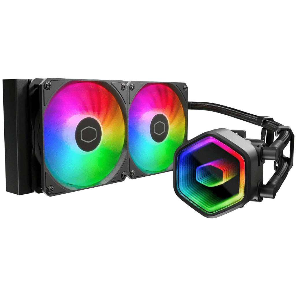 CPU COOLER CoolerMaster MasterLiquid 240 Core II ARGB Negro MLW-D24M-A18PA-R1
