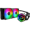 CPU COOLER CoolerMaster MasterLiquid 240 Core II ARGB Negro MLW-D24M-A18PA-R1