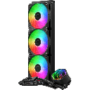 CPU COOLER CoolerMaster MasterLiquid 360 Core II ARGB Negro MLW-D36M-A18PA-R1