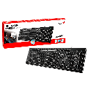 [LT4747] Teclado Genius SlimStar 820 Iluminado con cable USB Negro