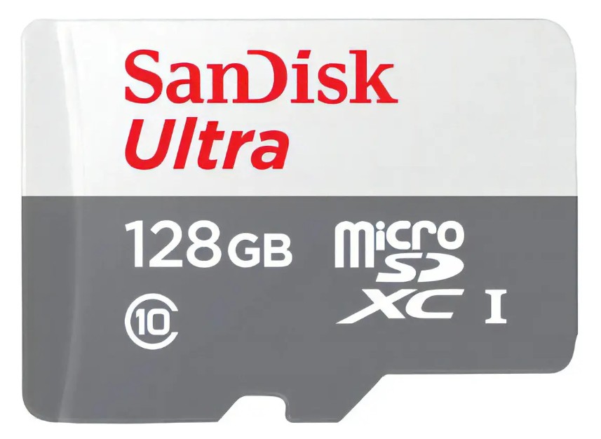 Memoria Sandisk Micro Sd 128Gb Ultra con adaptador UHS-I C10 100MB/s SDSQUNR-128G-GN3MA