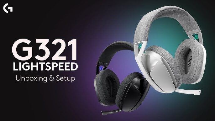 Audifono Logitech G321 Gaming LighSpeed Wireless & Bluetooth Stereo Negro 981-001562