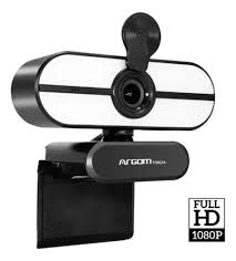 Camara Web Argom FULL HD 1080P con micrófono-led cam45 ARG-WC-9145BK-A00685