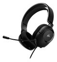 Audifono Gamer Corsair HS35 v2 Gaming cableado Carbon Carbon Negro Pc Mac Playstation Nintendo Switch
