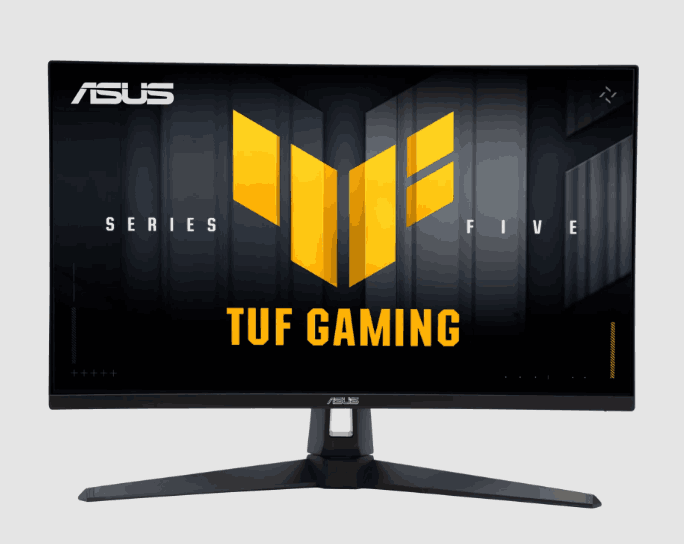 Monitor LED Asus 27" VG27AQ5A TUF PLANO QHD 2560x1440 210Hz Fast IPS 0.3ms Extreme Low Motion Altavoz estéreo 90LM0BI1'B011I1