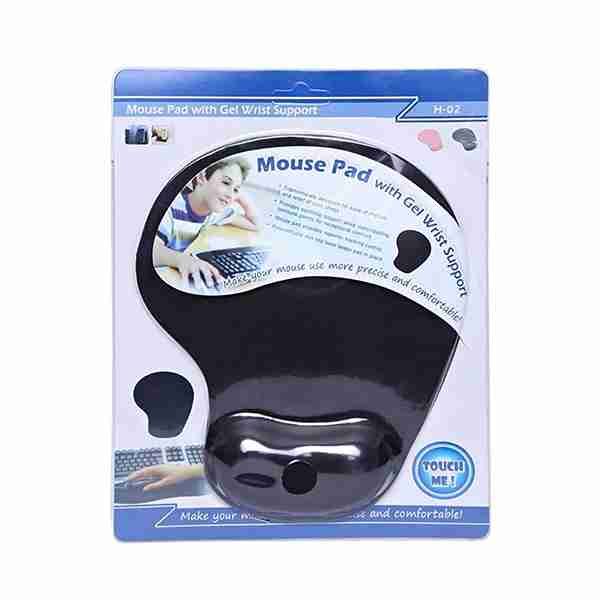 MOUSE PAD ERGO  G-01 BLACK  0102073