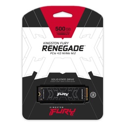 [LT4027] SSD Kingston Fury Renegade M.2 de 500Gb NVME PCIe 4.0 7300/3900MB/s en lectura/escritura SFYRS/500G