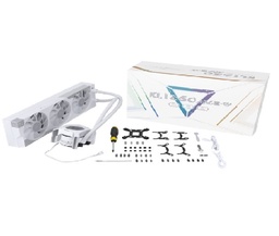 [LT4216] Refrigeracion Liquida Segotep KL360 II ARGB Blanca 360mm Intel LGA2066/ 2011-v3/ 2011/1700/ 1200/1151/1150/1155, AMD sTRX4/sTR4/AM5/AM4