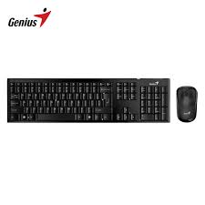 [LT4240] Teclado + mouse Genius Slimstar 8230 Negro Bluetooth  - Wireless USB