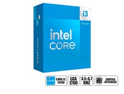 [LT4248] Procesador Intel Core I3-14100 14gen 3.50 - 4.70ghz 4 Nucleos 8 Hilos 12mb Ddr5-4800 Uhd730 Lga1700