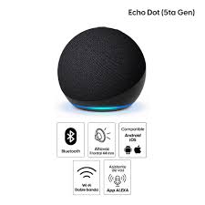[LT4263] Parlante Echo Dot. 5ta Gen. Inteligente Alexa Negro