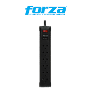 [LT4398] Cortapicos Forza 6 Tomas PS1006B Cable de 10Ft Power Strip 110/220v 6Univ Nema 10