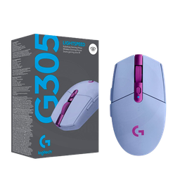 [LT4511] Mouse Logitech Gaming Lightspeed G305 Lila Inalambrico 12000DPI  910-006020
