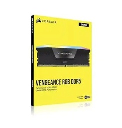 [LT4872] Memoria Ram Corsair 16gb (2x8Gb) Ddr5 5200MHz Vengeance RGB Black C40 CMH16GX5M2B5200C40