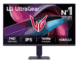 [LT5058] Monitor LG LED 23,8" UltraGear FHD Ips Gaming 144hz 1ms HDMI DP Slim Stan Black  24G411A-B
